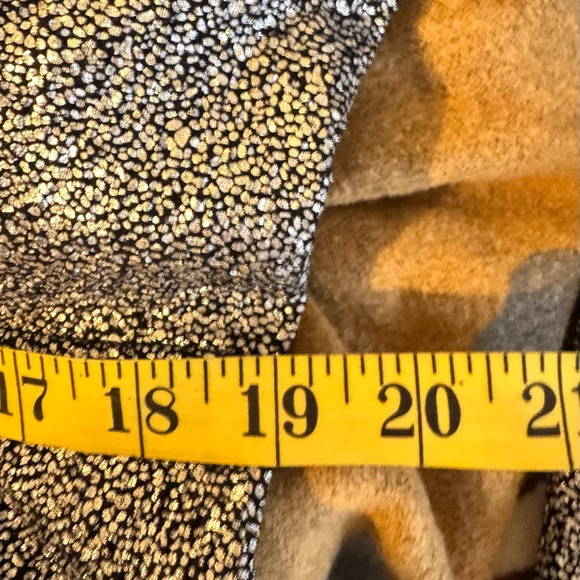 Charlotte Russe Lime New Metallic Long Sleeve Dress size Large - Picture 7 of 9